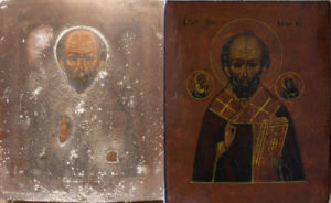 Реставрация иконы Николы Чудотворца